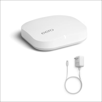 Refurbished Eero Pro Wireless Mesh Router w/ USB-C Adapter<p><b>$55</b> with new fiber order</p><p>includes $10 discount when ordered NOW</p>